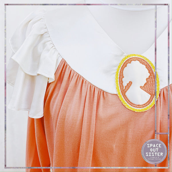 Vintage Cameo Cotton Nightdress