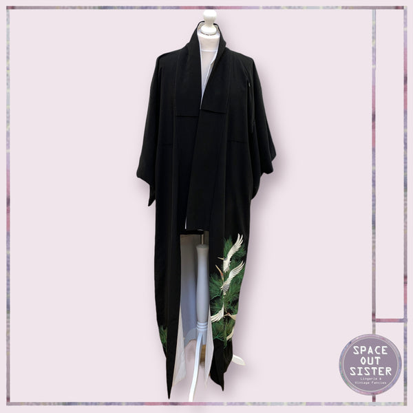 Vintage Crane Kimono